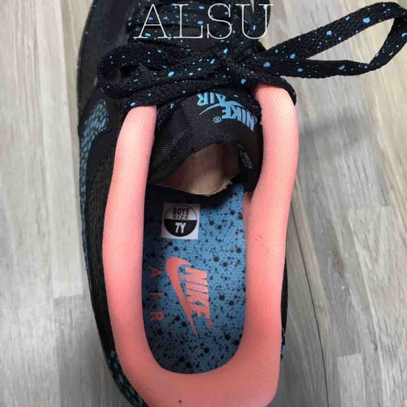 Nike Air Force 1 Pinnacle Black lacuna Pulse k/W - Picture 6 of 8